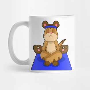 Meerkat Yoga Meditation Mug